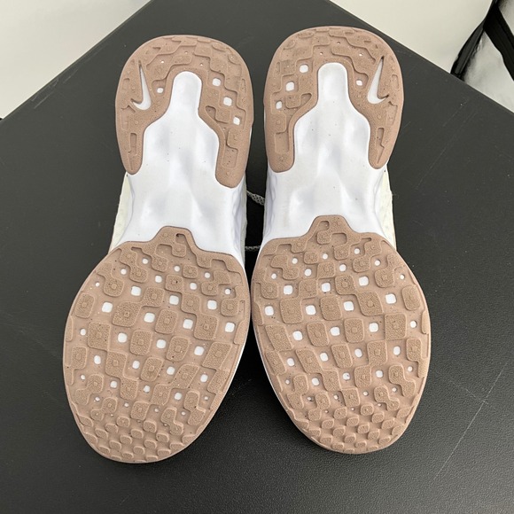 Nike‎ Renew Women's Running Shoes White Tan Lace Up Athletic Sneakers - Picture 7 of 10